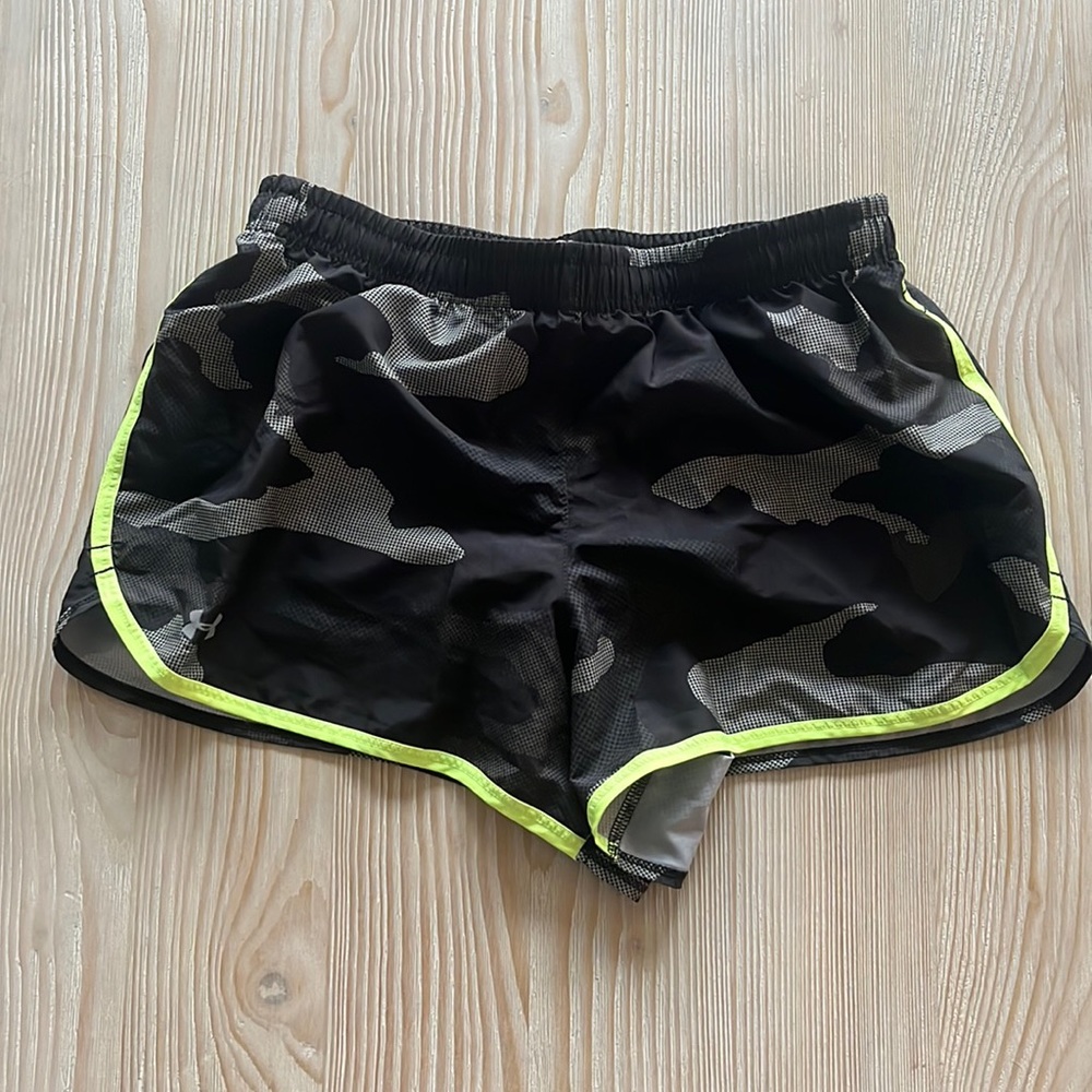 Under Armour camo workout shorts